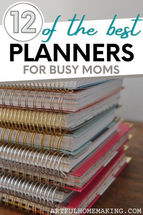 Planners For Moms, Busy Mom Planner, Best Planners For Moms, Get Your Life In Order, Free Digital Planner, Productive Moms, Diy Planner Notebook, Life In Order, Mom Schedule