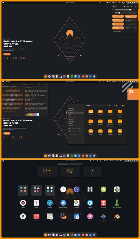 Unixporn Gnome, Arch Linux Rice, Unix Rice, Linux Customization, Linux Setup, Linux Aesthetic, Linux Rice, Desktop Customization, Technology Design Graphic