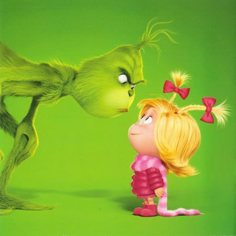 Cindy Lou Who Cartoon Image, Cindy Lou Who Wallpaper, Cindy Lou Who Cartoon, The Grinch Animated, Cindy Loo Hoo, Cindy Lou Grinch, Animated Grinch, Grinch And Cindy Lou, Grinch 2018