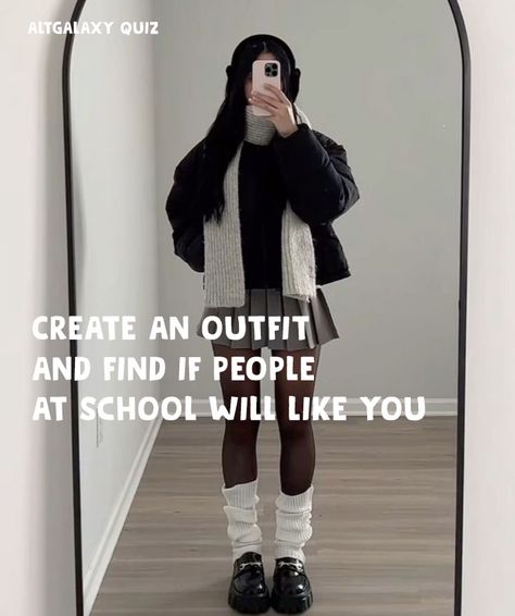 Winter Fit Inspo Aesthetic, Uni Outfits Uk Winter, How To Make Any Outfit Look Good, Make Uniform Look Cute, How To Style Black Joggers For Women, What To Wear To School Winter, Make An Outfit Tiktok Game, Outfit Ideas Grey Pants, Cute Pjs Outfits For School