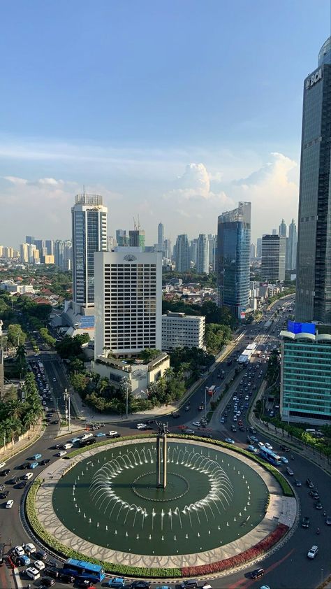 Kota Jakarta Aesthetic, Jakarta View, Jakarta Photography, Jakarta City, Anime Picture Hd, Building Aesthetic, Road Photography, Indonesian Art, Story Ideas Pictures