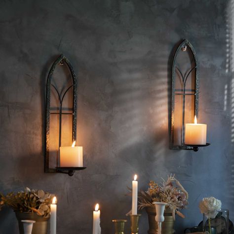 Rustic Wall Candle Holders, Wall Hanging Candle Holders, Wall Mounted Candle Holders, Candle Wall Art, Sconces Living Room, Wall Candle, Hanging Candles, Sconces Bedroom, Wall Candle Holders