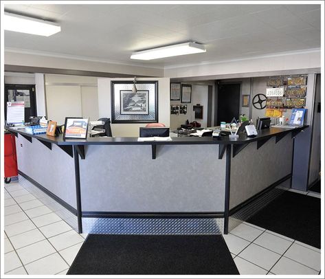 Automotive Repair Shop Design, Car Repair Shop Design, Lobby Ideas, Tire Shop, Automotive Repair Shop, Tom Jones, Truck Repair, Brake Repair, Car Repair Service