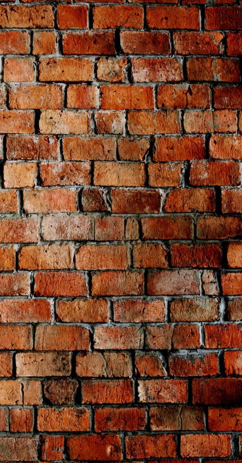 Building Brick Wall, Brick Wall Asthetic, Brick Wallpaper Iphone, Black Brick Wallpaper, Brick Photography, Brick Wall Background Photography, Brick Wallpaper Red, Cc Wallpaper, Construction Wallpaper