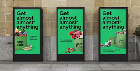 Uber Eats announces you can get almost, almost, anything now on the platform in latest campaign via Special Social Media Advert, Bus Poster, Billboard Ideas, Coffee Shop Business Plan, Botanic Park, Good Branding, Campaign Advertising, Brand Poster, Copy Ads