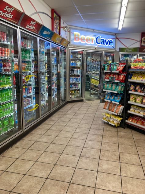 Gas Station Store Aesthetic, Night Convenience Store Aesthetic, 711 Store At Night, Convience Store Aesthetic Night, Gas Stations Aesthetic, Japanese Gas Station Aesthetic, Late Night Store Aesthetic, Liminal Gas Station, Late Night Convenience Store Aesthetic