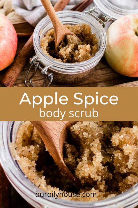 These fall-inspired sugar scrubs are perfect for yourself or gifts. Making your own body scrub is so much fun and has huge benefits for your skin, reduces waste, produces better results, and has cost savings. Body Sugar Scrub Diy, Fall Sugar Scrub, Own Body Scrub, Pumpkin Spice Body Scrub, Gingerbread Sugar Scrub, Sugar Body Scrub Recipe, Natural Hygiene, Fall Scrubs, Body Sugar Scrub