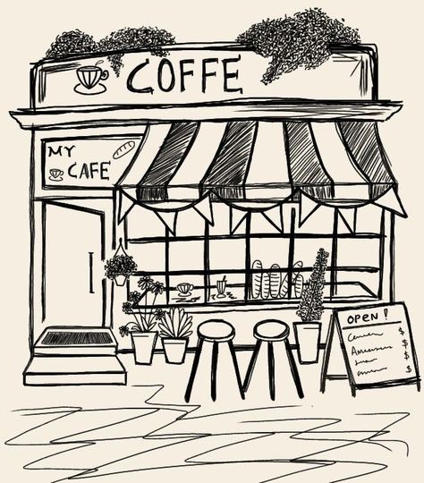 siva's coffe shop😩✨ in 2022 | Lukisan lucu, Sketsa, Sketsa seni Easy Building Drawings, Building Illustration Sketch, Pen Drawing Simple Doodles, Sketch Book Ideas Aesthetic Easy, Building Sketches Simple, Room Drawings Sketches, Architecture Drawing Easy, Simple Architecture Drawing, Sketch Book Ideas Easy