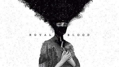 Royal Blood, 4K, face, monochrome, HD wallpaper | Wallpaperbetter Cd Illustration, Greatest Album Covers, Album Cover Artwork, Digital Dj, Dj Gifts, 1 Kings, Graphic Styles, Royal Blood, Album Art Design