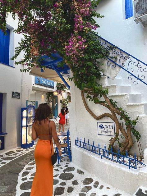 Greece Vacation Outfit, Island Vacation Outfits, Skiathos Island, Skiathos Greece, Grecia Santorini, Greek Islands Vacation, Greek Vacation, Greece Outfit, Greece Trip