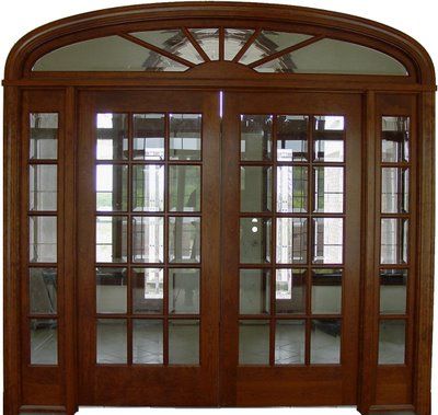 double door 7 Wooden Window Design, Metal Doors Exterior, House Main Door, Front Door Design Wood, French Doors Exterior, Wood Exterior Door, Home Door Design, Double Door Design, Door Glass Design