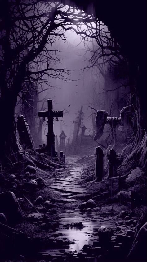 Goth Wallpapers, Graveyard Tattoo, Gothic Background, Reaper Art, Emo Pictures, Gothic Pictures, Witch Wallpaper, Spooky Art, Scary Wallpaper