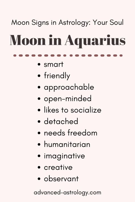 Moon In Aquarius Woman, Aquarius Moon Sign, Capricorn Aquarius Cusp, Moon Sign Astrology, Aquarius Personality, Aquarius Moon, Aquarius Aesthetic, Moon In Aquarius, Aquarius Truths