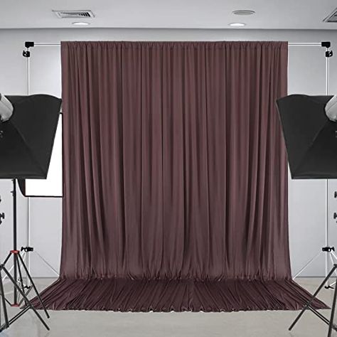 Baby Shower Photoshoot, Shower Photoshoot, Brown Backdrop, Wedding Brown, Brown Photo, Photoshoot Engagement, Birthday Photography, Curtain Panels, Photography Backdrop