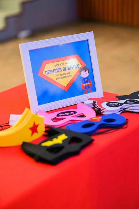 Superhero Theme Party For Adults, Twin Superhero Birthday Party, X Men Party Ideas, Marvel Birthday Party Activities, Marvel Vs Dc Birthday Party Ideas, Super Hero 4th Birthday Party Ideas, Two The Rescue Birthday Superhero, Dc Birthday Party Ideas, Marvel Party Ideas Decoration