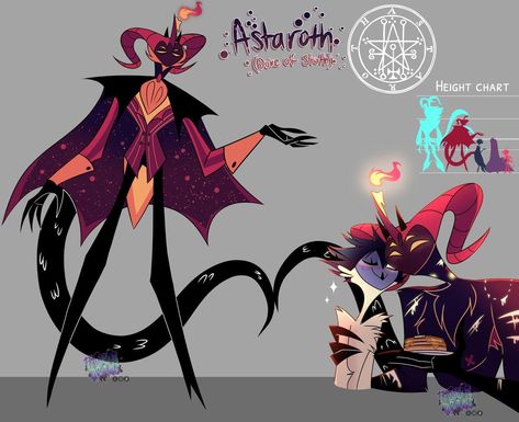 Hazbin Hotel Ocs, Helluva Boss Oc, Hazbin Hotel Oc, Zodiac Characters, Atlantis The Lost Empire, Moomin Valley, Monster Hotel, Old Design, Helluva Boss And Hazbin Hotel