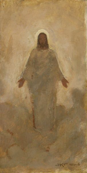 Powerful Jesus Images, Paintings Of God, Lds Paintings, Minimalist Christian Art, J Kirk Richards, Images Of Jesus, Paintings Of Christ, Lds Artwork, Jesus Christ Lds