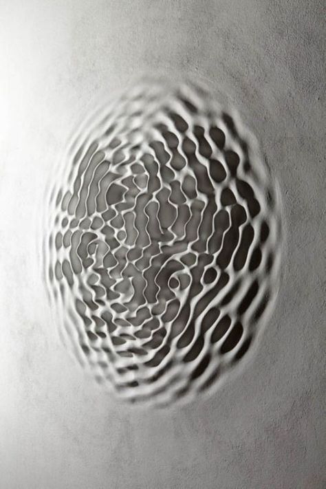 Loris Cecchini, Sound Waves Design, Sound Vibration, Sound Sculpture, Graphisches Design, Sound Art, Generative Design, Parametric Design, Relief Sculpture