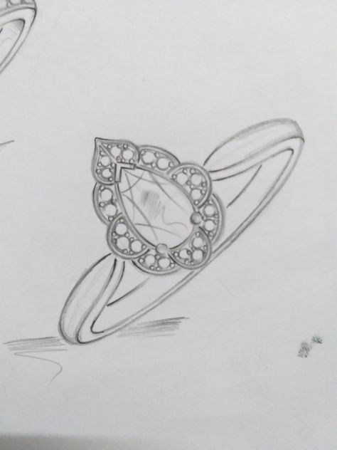 How To Draw Rings, Ring Designs Sketch, Rings Drawing Sketches, Jewellery Sketches Jewelry Drawing, Ring Sketch Design, Jewellery Sketches Illustration, Diamond Ring Drawing, Rings Drawing, Ring Drawing