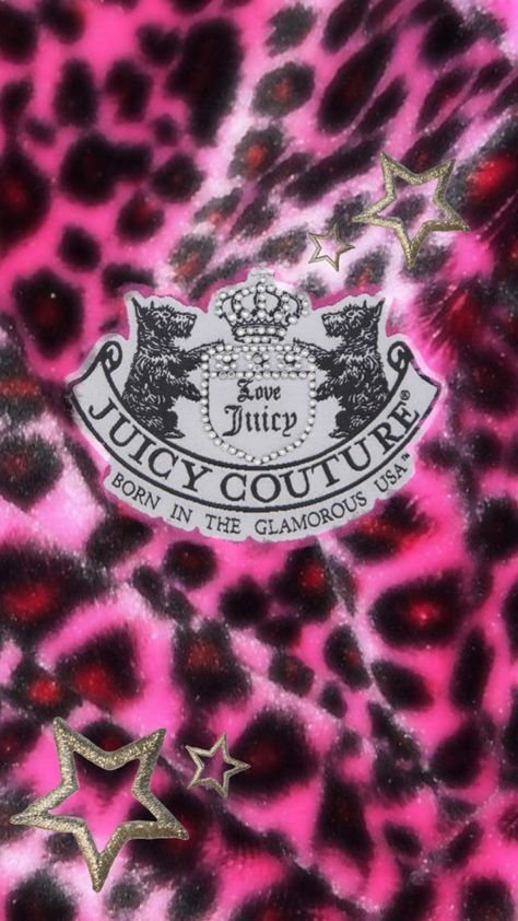 #vibes#juicycouture#cheetah#pink#mcblingy2k#2000s#wallpaper#yeah#hereyougo#yuhh Juicy Couture Background, Juicy Couture Aesthetic Wallpaper, Pink 2000s Wallpaper, Mcbling Widgets, Juicy Couture Wallpaper, Juicy Wallpaper, 2000s Vibes Wallpaper, Juicy Couture Aesthetic, Nail References