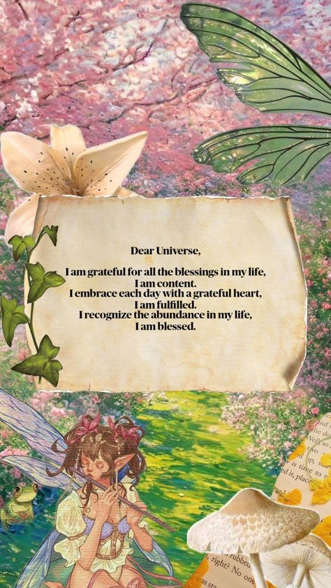 dear universe, hear my affirmations Universe Prayer, Dear Universe, I Am Blessed, Positive Self Affirmations, Grateful Heart, I Am Grateful, Moon Phases, Stuff To Do, Affirmations