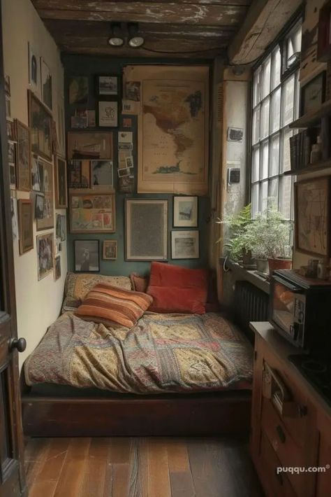 Micro Bedroom, Dreamy Room, Dream Room Inspiration, Small Room Bedroom, Apartment Inspiration, Boho Living Room, Cozy Room, Room Inspiration Bedroom, Dream Rooms