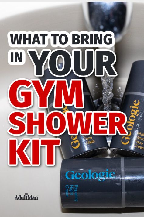 Remember that time your shampoo bottle opened in your bag? That was absolutely terrible. Here's how you avoid that from happening ever again. Gym Shower Essentials, Gym Showers, Mens Fitness Motivation, Gym Bag Essentials, Gym Lockers, Gym Towel, Bay Rum, Workout Supplements, Shower Towel