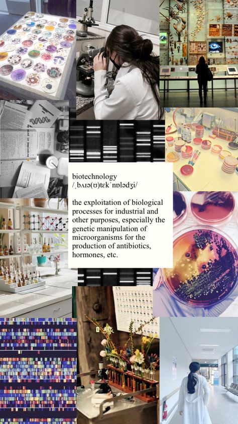 #biotechnology Microbiologist Aesthetic, Stem Motivation, Science Organization, College Affirmations, Biotechnology Aesthetic, Environmental Science Major, August Planner, Biotechnology Art, Lab Aesthetic