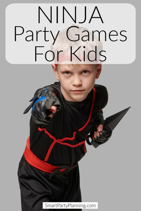 Ninja Birthday Activities, Ninja Themed Birthday Party Activities, Ninja Course Birthday Party, Ninja Birthday Games, Ninja Themed Birthday Party Games, Ninja Birthday Party Activities, Ninja Go Birthday Party, Ninja Birthday Party Games, Power Ranger Party Games