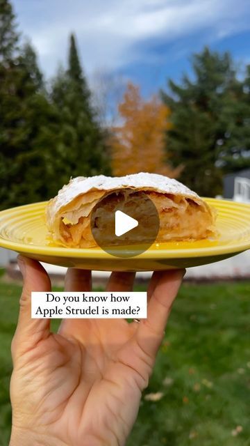 Astrid Lamarche on Instagram: "That’s how you make Strudel ❤️🇦🇹 

I’ll soon post new dates for virtual Strudel classes!

Beautiful tablecloth from Austrian manufacturer Vieböck Leinen. 
Beautiful handmade Dirndl from Oberösterreichisches Heimatwerk. 

Happy Sunday!

.
.
.
#strudel #applestrudel #apfelstrudel #austrianfood #austrianfoodblogger #austrianbakery #dessert #fallbaking #authenticfood #homemade #fromscratch #dough #gluten #flakypastry" Strudel Recipes, Apple Strudel, Austrian Recipes, Sweet Pies, Flaky Pastry, Sweet Pie, Authentic Recipes, Fall Baking, Happy Sunday