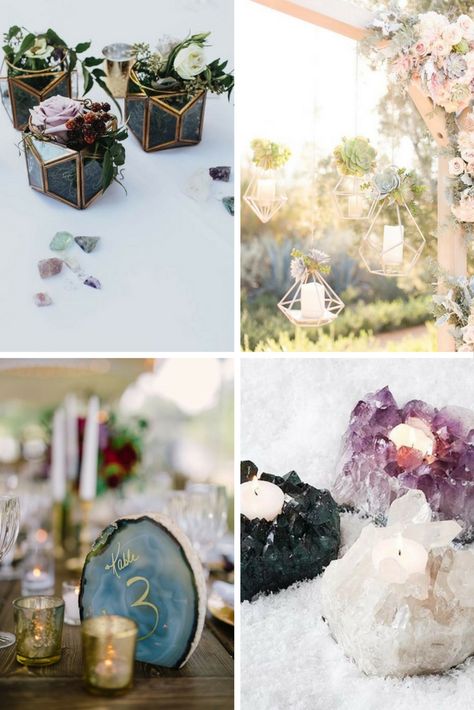 Different Ways to Have a Remarkable Geode Inspired Wedding | City of Creative Dreams Steven Universe Wedding, Geology Wedding, Crystal Wedding Theme, Norse Wedding, Wedding Planning Organization, Checklist Wedding Planning, Wedding Planning Organizer, Budget Wedding Ideas, Geode Wedding