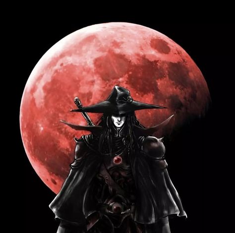 Vampire Hunter D Bloodlust, Vampire Hunter D, Dragon Ball Wallpaper Iphone, Vampire Aesthetic, Dark Fantasy Artwork, Wolf Photos, Vampire Goth, Vampire Hunter, Demon Hunter