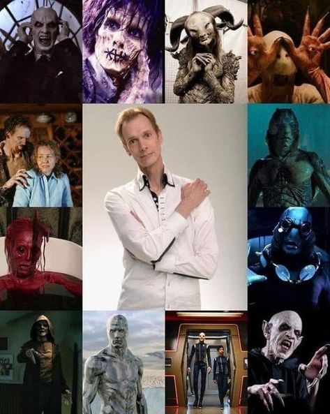 Doug Jones Actor, Geek Movies, Doug Jones, Horror Movie Icons, Horror Monsters, Movie Shots, Horror Movie Characters, Comic Games, British Actors