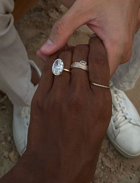 Jasmine Tookes engagement ring close-up photo Jasmine Tookes Engagement, Oval Engagement Ring Dark Skin, Jackie Aina Engagement Ring, 3 Carat Rings Engagement, Jasmine Tookes Engagement Ring, 6 Ct Oval Engagement Ring, 2.4 Carat Engagement Ring, Jasmine Tookes Ring, Jasmine Tookes Wedding Ring