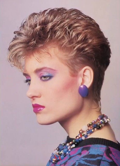 Eighties Hair (6) | Short but with some volume on top. | Ginny Skinny | Flickr Eighties Hair, 80s Short Hair, 80s Hair And Makeup, 80’s Hair, Matrix Hairstyle, 80s Hairstyles, 80's Hairstyle, Beyonce Hairstyles, Braid Hairstyle Ideas