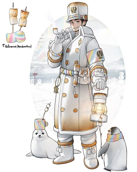 Rinotuna Art, Lighthouse Keeper, Japon Illustration, 캐릭터 드로잉, As Humans, Arte Inspo, Art Et Illustration, Cute Art Styles, 영감을 주는 캐릭터