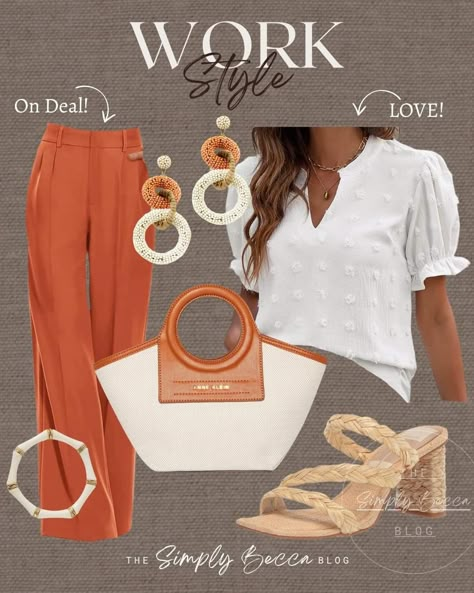 Effortlessly Chic Outfits, Summer Work Outfits, Over 50 Womens Fashion, Stylish Work Outfits, Classy Casual Outfits, Casual Chic Outfit, Casual Work Outfits, Work Style, Business Casual Outfits