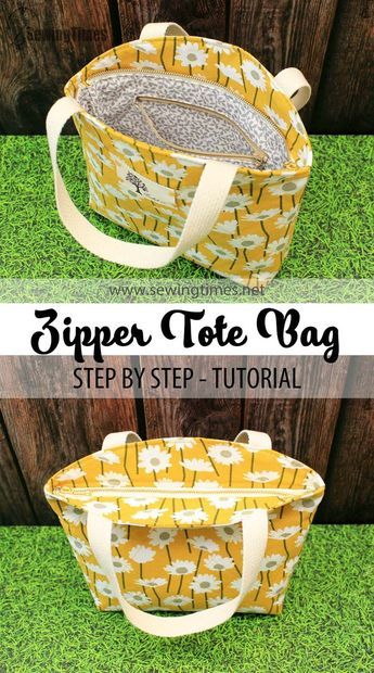 Sewing Times, Sew Tote Bag Pattern, Cork Bags, Recessed Zipper, Basket Patterns, Handbag Tutorial, Tote Bag Pattern Free, Purse Ideas, Bags Patterns