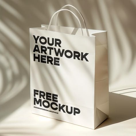 Free White Paper Bag Mockup PSD Background For Mockup, Free Mockup Website, Bag Branding Design, Packaging Mockup Free Psd, Bakery Mockup, Website Mockup Psd, Business Mockup, Mockup Design Ideas, Product Mockup Design