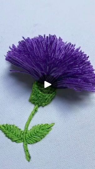 3d Flower Embroidery Design, 3d Embroidery Stitches, 3d Embroidery Techniques, 3d Embroidery Flowers, Flowers Stitch, Flower Hand Embroidery, Trending Shorts, 3d Hand, Patterns Embroidery