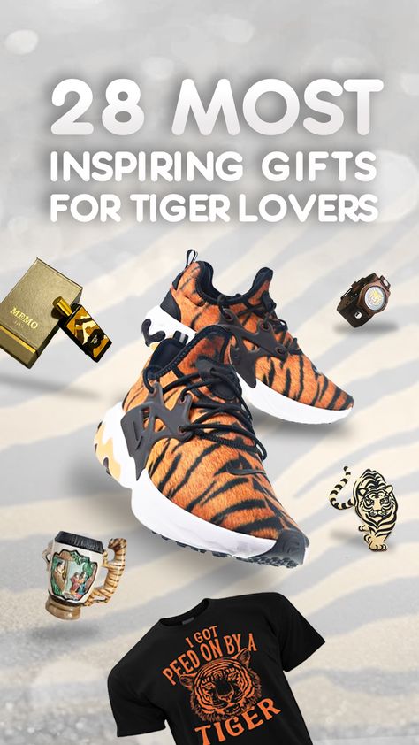 We have compiled a wide-ranging list of amazingly inspiring tiger gifts just for you. From handmade carved blade to personalized jewelry, these items will blow your mind as you may never think to find such items before for your tiger lover. Don't miss it! #christmas ideas #gift ideas #the best gift #christmas gift ideas #useful gifts #christmas gift #gifts #gifts for christmas #cool gift Tiger Gifts Ideas, Nest Perfume, Inspiring Gifts, Tiger Necklace, Tiger Gifts, Tiger Wallpaper, Cartoon Tiger, Big Cats Art, Useful Gifts