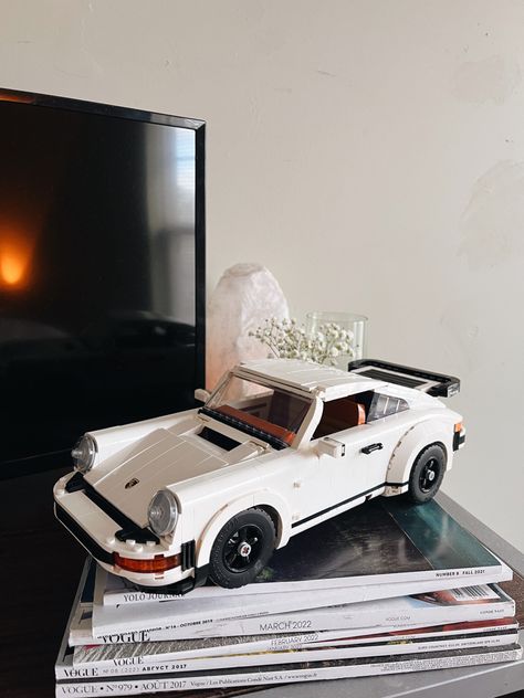 Porsche Lego Car, Legos Car, Lego Cars Aesthetic, Car Lego Sets, Car Lego, Lego Porsche, Lego Room Decor, Porsche Collection, Lego Speed Champions