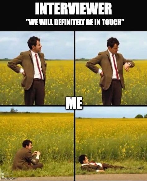 Interviewer: We will definitely be in touch... #theJub #career #job #interview Me Waiting, Job Humor, Funny Text Posts, Funny Post, Friend Memes, Fake People, Charlie Puth, Jokes In Hindi, Job Interview