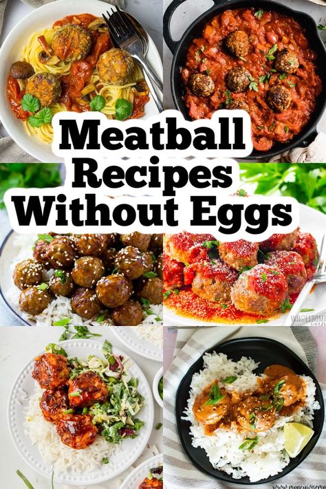 Are you looking for meatball recipes without eggs? There are different ways to make egg-free meatballs. All you need is the meat mixture! Meatballs Without Eggs, Egg Free Meatballs, Recipes Without Eggs, Ways To Make Eggs, Meatball Recipes, Egg Free, Mom Blogger, Group Boards, New Pins