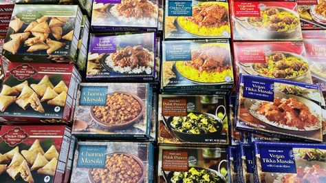 Biryani Vegetable, Trader Joes Frozen Food, Lamb Vindaloo, Beef Fried Rice, Meat Lasagna, Time Is Of The Essence, Seafood Paella, Winter Meals, Frozen Dinners