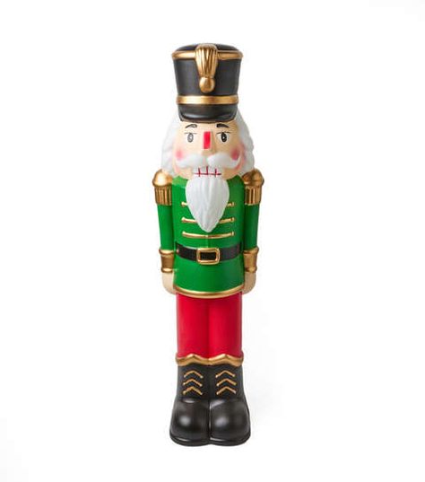 JOANN Green Nutcracker, Classic Nutcracker, Ballet Christmas, Nutcracker Design, Nutcracker Ballet, Blow Molding, Christmas Red, Joanns Fabric And Crafts, Nutcracker