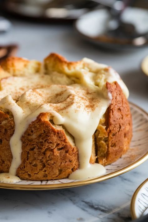 A photo of a  Eggnog Bread Pudding a christmas potluck recipes Christmas Potluck Recipes, Christmas Bread Pudding, Christmas Potluck Dishes, Eggnog Bread Pudding, Eggnog Bread, Christmas Potluck, Unique Dishes, Christmas Bread, Recipes For Christmas