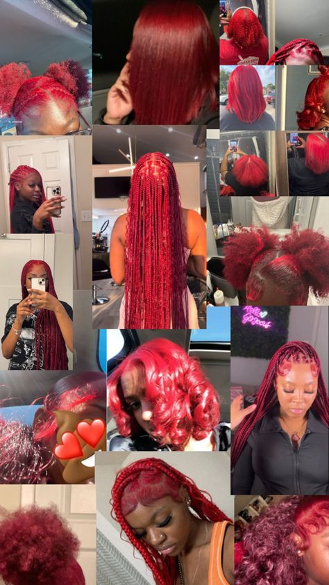 I’m so tempted to dye my hair red. Natural Short Hairstyles, Adore Hair Dye, Top 10 Hairstyles, Short Hairstyles For Black Women, Cute Hair Colors, Short Locs Hairstyles, Dyed Hair Inspiration, Pelo Afro, Dyed Natural Hair