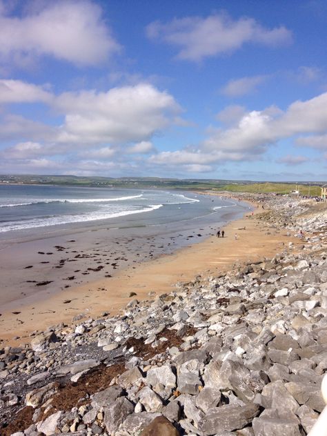 Lahinch Ireland, Beach Ireland, Book Character Aesthetic, Ireland Aesthetic, Ireland Beach, Keeping 13, Clare Ireland, Binding 13, Vision Bored