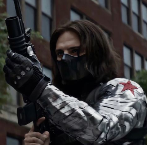 Bucky Barnes Profile Pic, The Winter Soldier Icon, Bucky Barnes Aesthetic Icon, Winter Soldier Pictures, Winter Soldier Pfp, Bucky Barnes Pfp, Bucky Icon, Bucky Winter Soldier, Marvel Winter Soldier